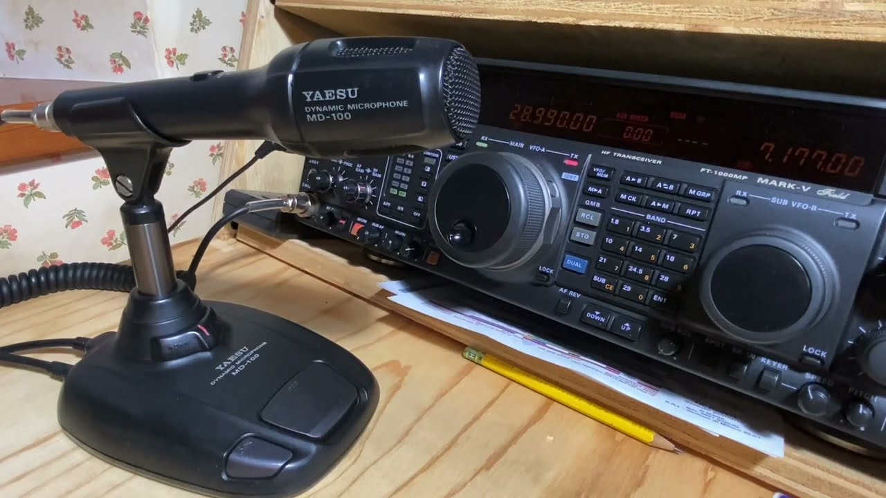 YAESU MD-100 LEVEL MODIFICATION
