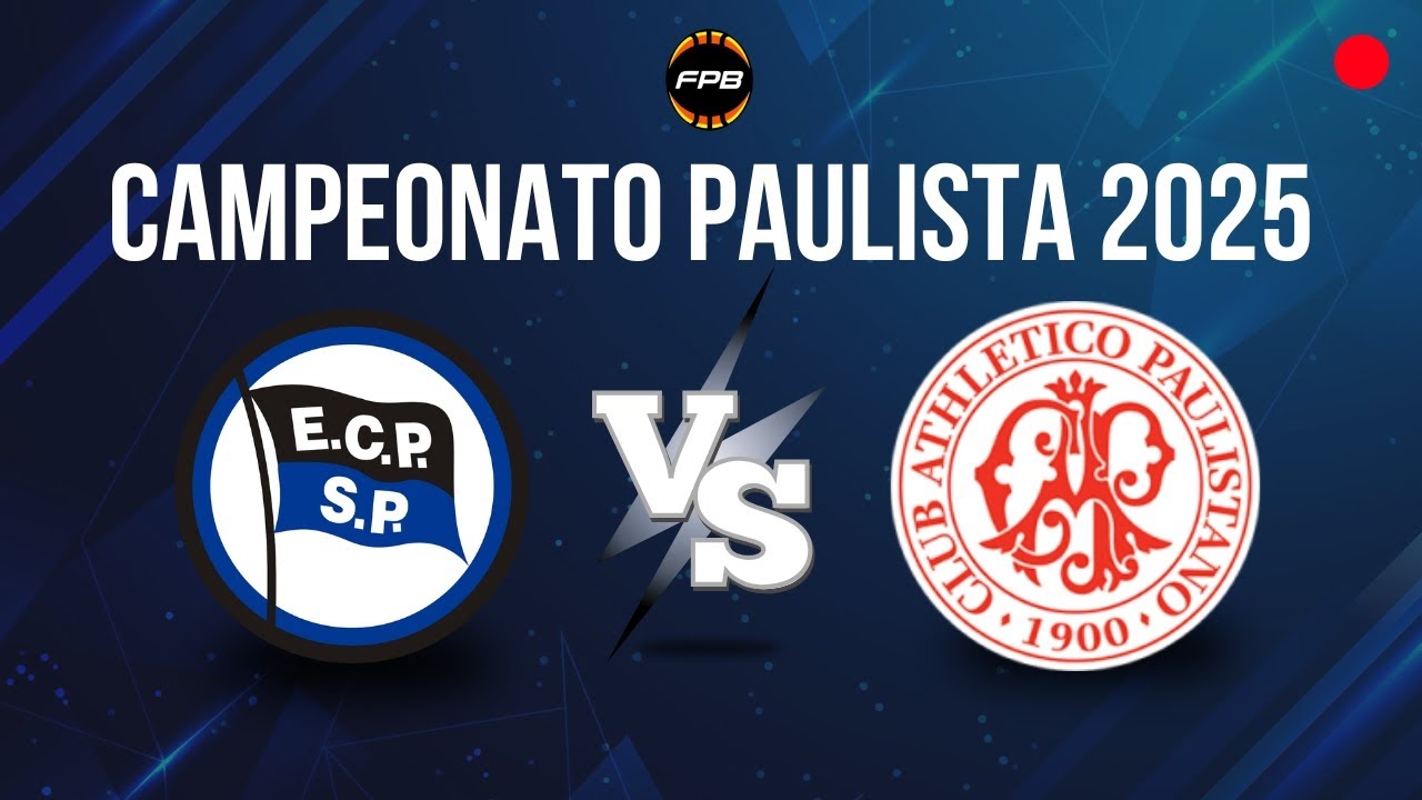 PINHEIROS X PAULISTANO - AO VIVO COM IMAGENS | CAMPEONATO PAULISTA 2025