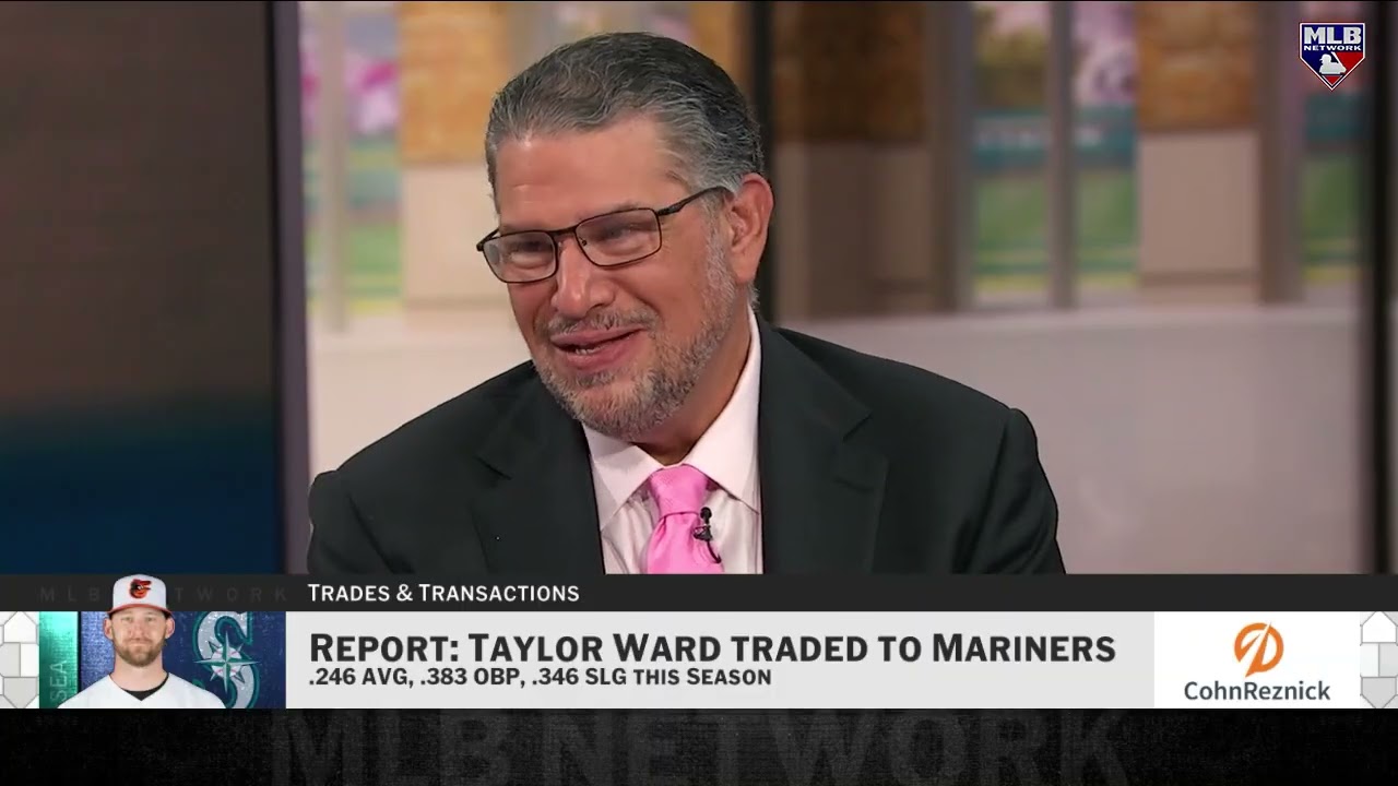 Seattle Mariners Acquire OF Taylor Ward from Baltimore Orioles at 2026 MLB Trade Deadline