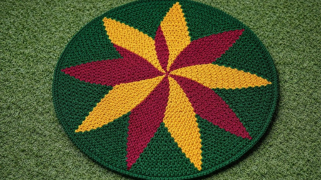 देखते ही दिल जीत लेगा ये हैडमेट डोर मेट डिजाइन । Bade akar ka door mat design 