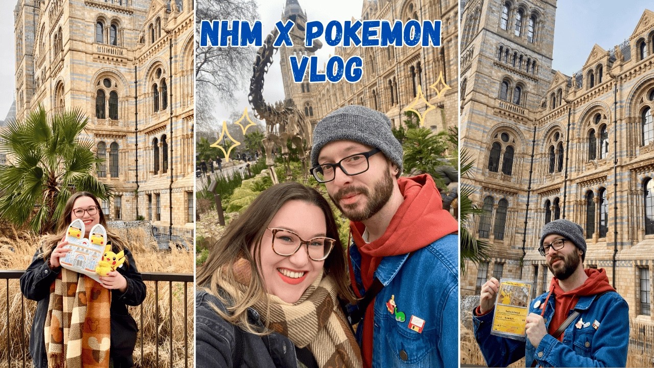 We visited the Natural History Museum x Pokemon Pop-up!