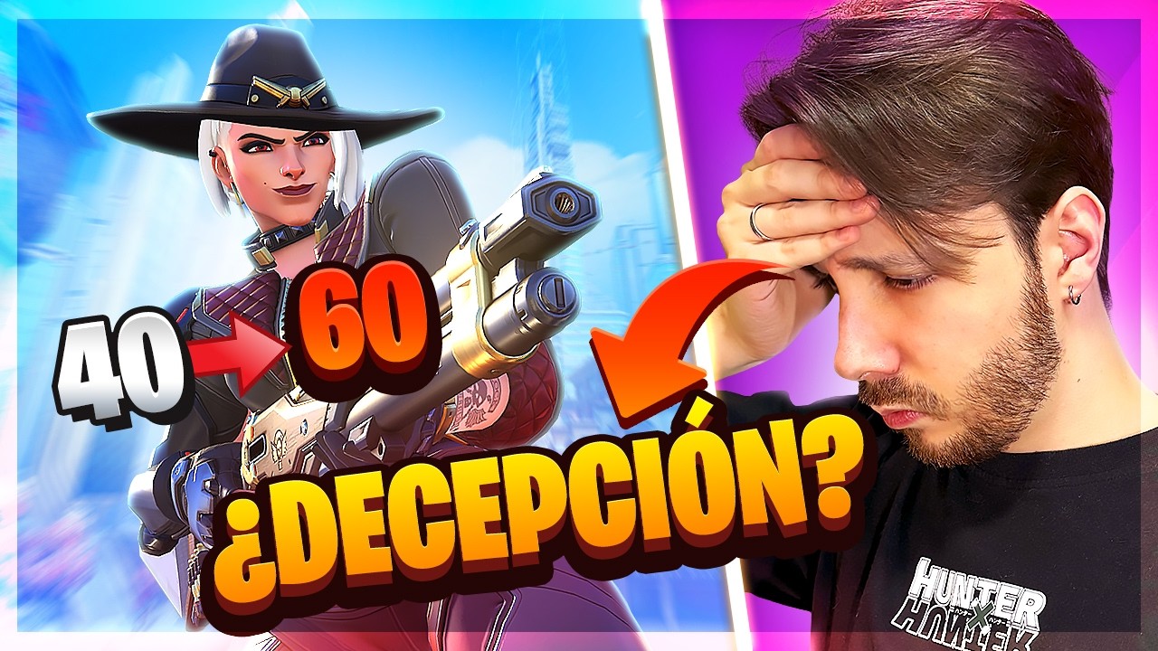 EL CAMBIO DE ASHE NO ES LO QUE ESPERABA... || Sesuko Overwatch 2