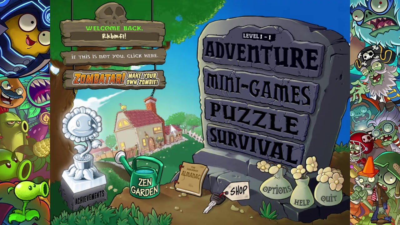 Let's Play Plants vs. Zombies Part 18: More Survival