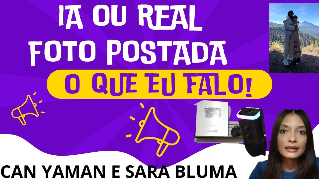 IA OU N&Atilde;O FOTO SARA BLUMA E CAN YAMAN 