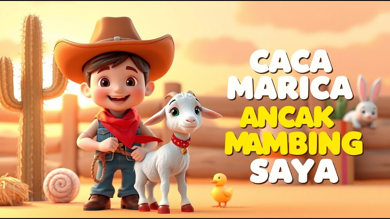 CACA MARICA I - KUMPULAN LAGU LAGU ANAK CERIA INDONESIA -LAGU ANAK BALITA POPULER | Koboi Kecil