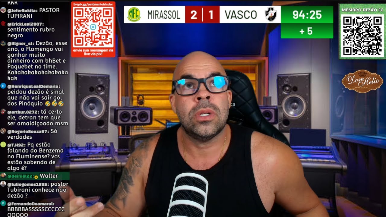 SUPER REACT SECADOR - MIRASSOL 2 X 1 VASCO | BOTAFOGO X CRUZEIRO | 1ª RODADA BRASILEIRÃO 2026