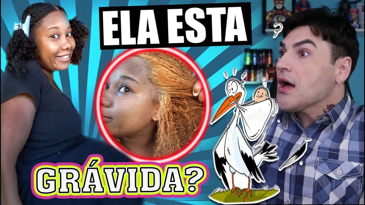 DESCOLORAÇÃO DA GRÁVIDA DE CABELO VIRGEM QUE FEZ REALAXAMENTO E SHAMPUZADA NO CABELO VIRGEM