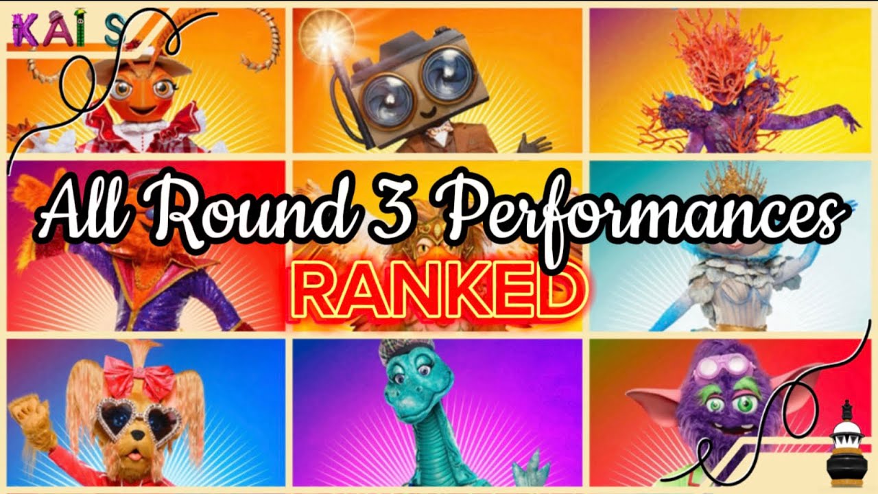 All Round 3 Performances Ranked | The Masked Singer Season 13