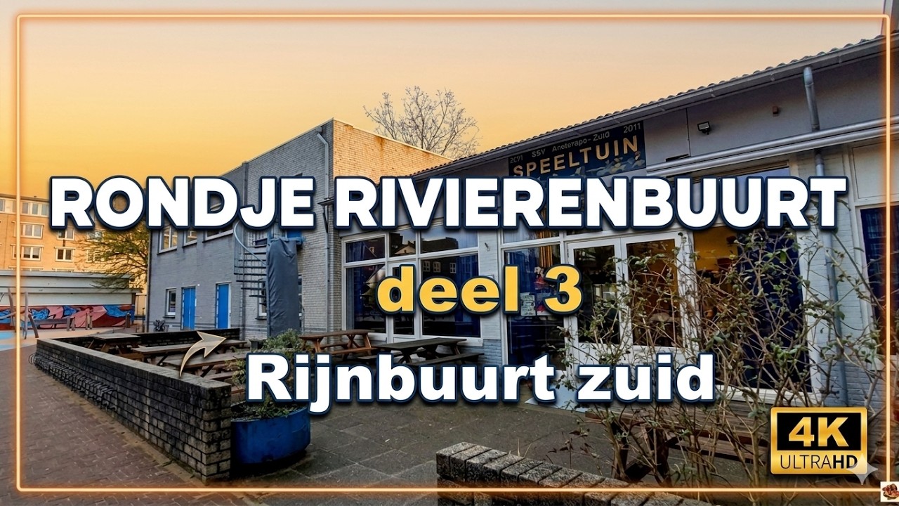 RONDJE RIVIERENBUURT (DEEL 3) - AMSTERDAM [4K] @WalkWatch01