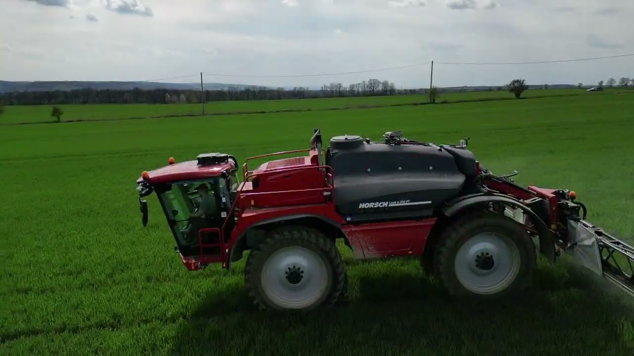 🌱HORSCH Leeb 6.300 PT 😍🌾- Postřik s novým strojem na družstvu💦 Opavice a.s.