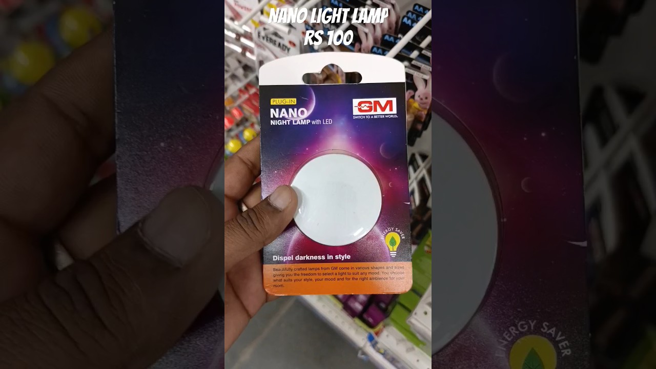 Gm Nano Night Lamp| #shortvideo #lamp #led #light #ajabgajabunboxing