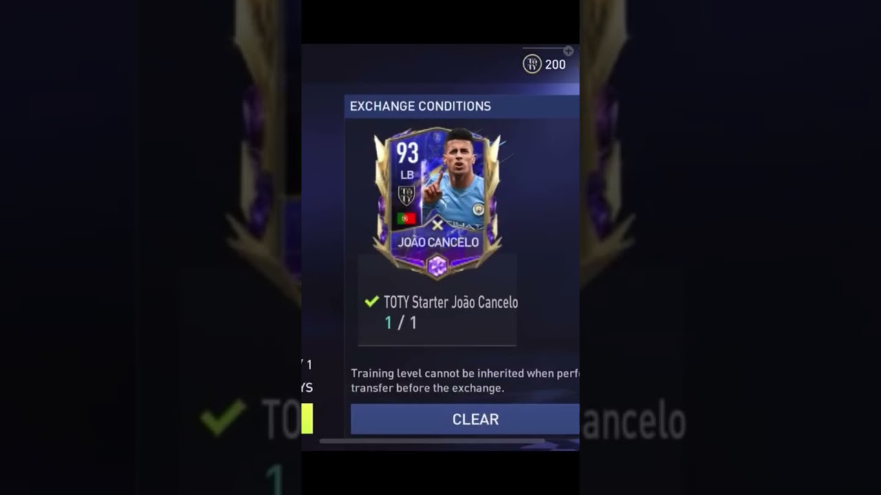 Fifa Mobile UTOTY Flashback: Claiming Jo&atilde;o Cancelo!