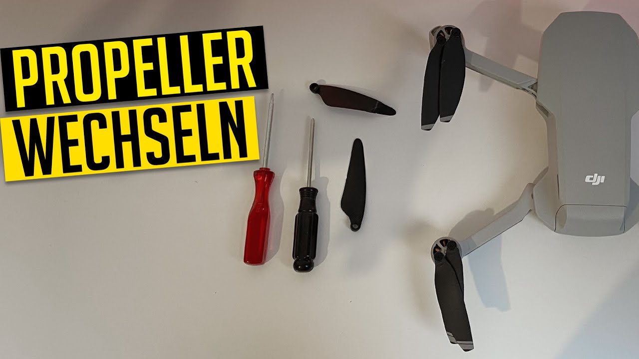 DJI Mini Propellerwechsel: So tauschst Du die Propeller bei DJI Mini 2, DJI Mavic Mini, DJI Mini SE