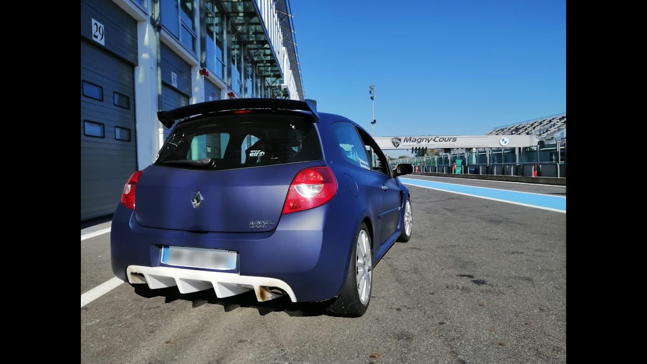 Clio 3 RS - Journée au circuit de Magny Cours F1 - Session 16h/16h30