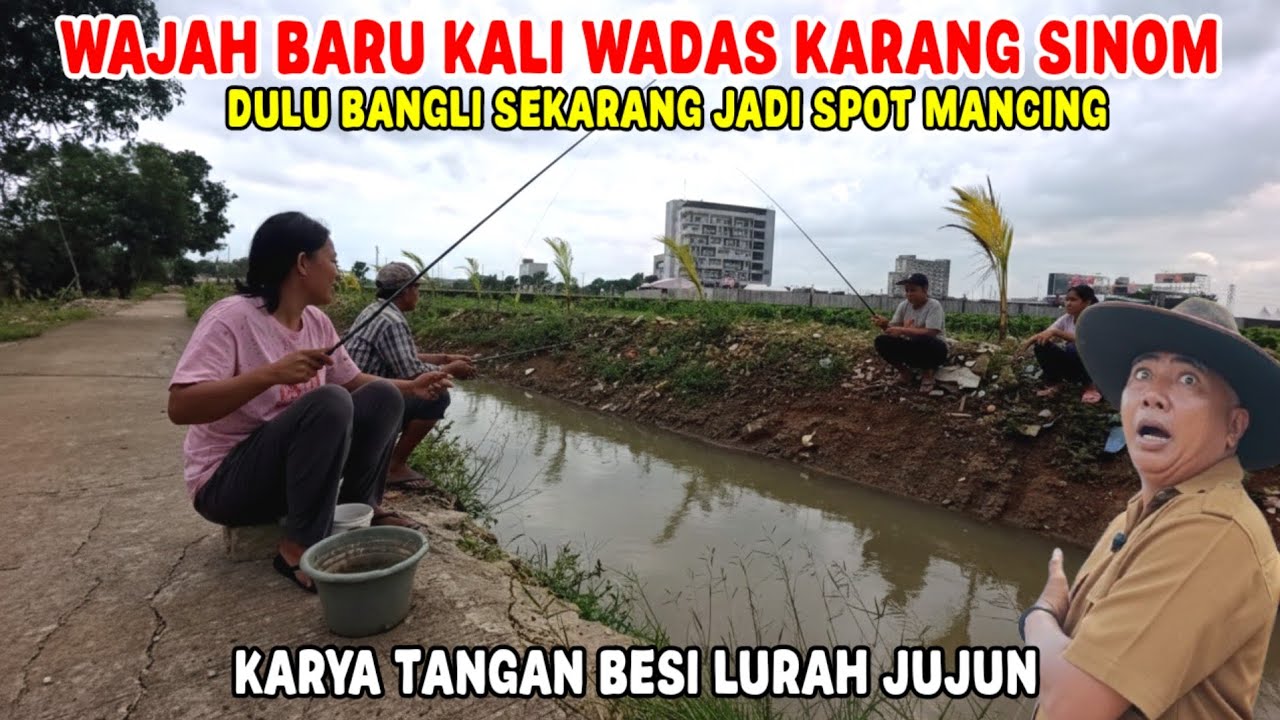 SIAPA SANGKA ‼️DULU BANGLI SEKARANG JADI SPOT MANCING || DESA WADAS KARANG SINOM