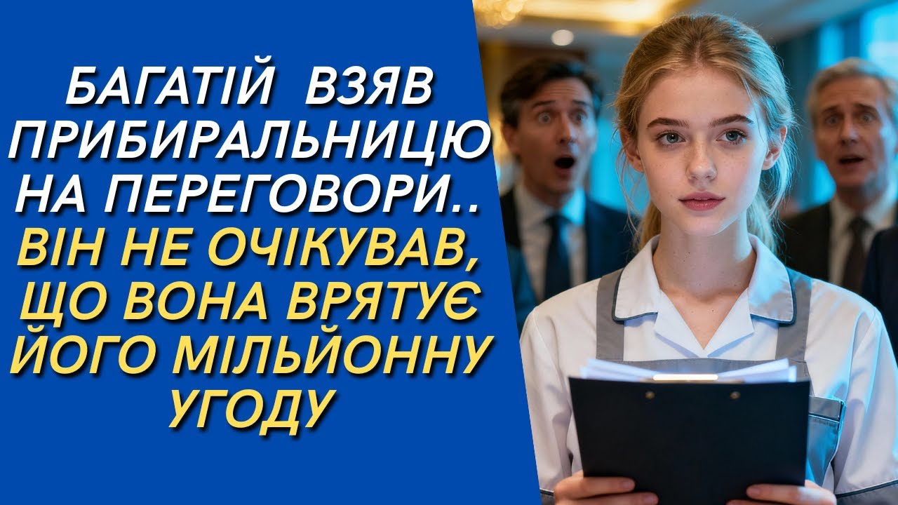 Мільйонер найняв її зіграти дружину... але не знав, що ця прибиральниця  врятує його