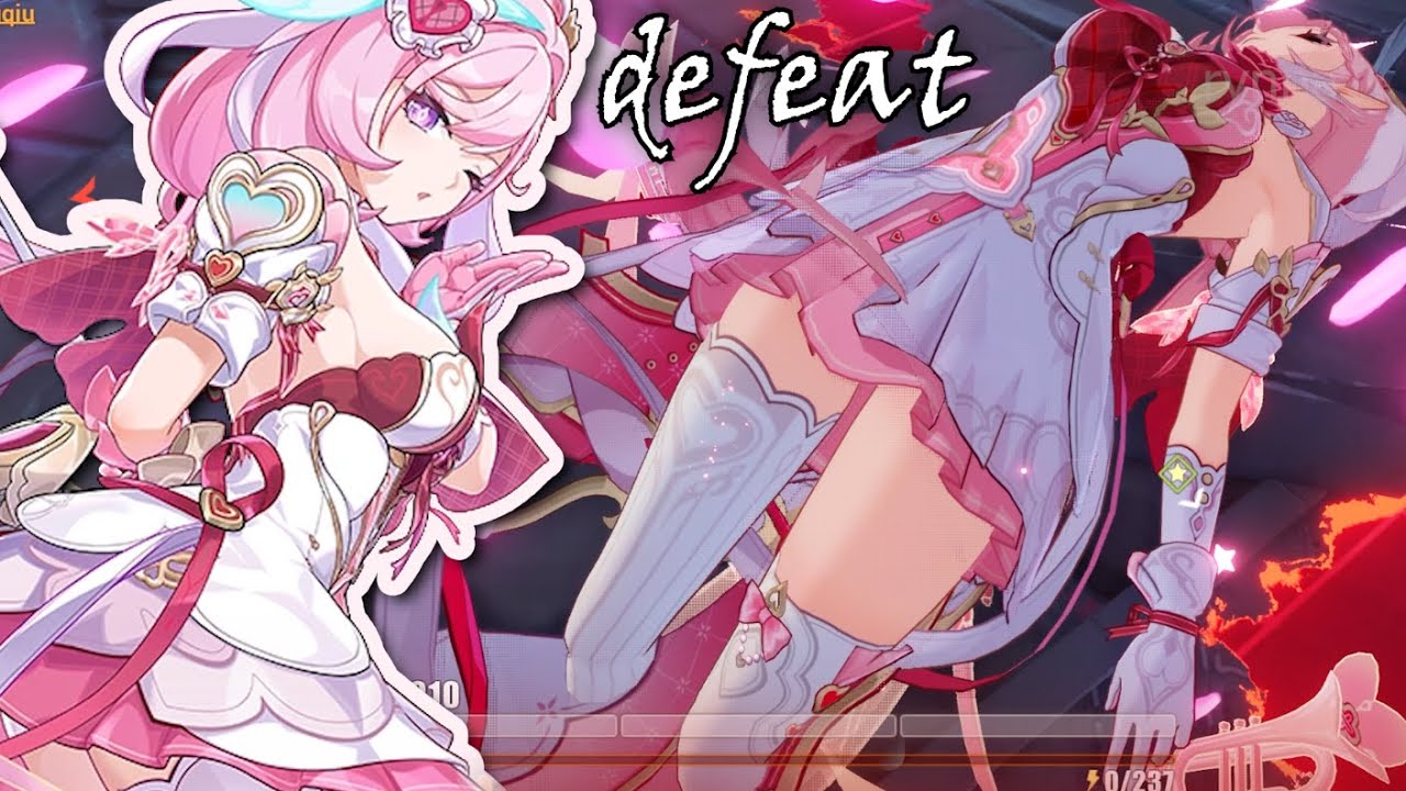 Elysia Hi♪ Love Elf❤ defeated - Honkai Impact 3rd
