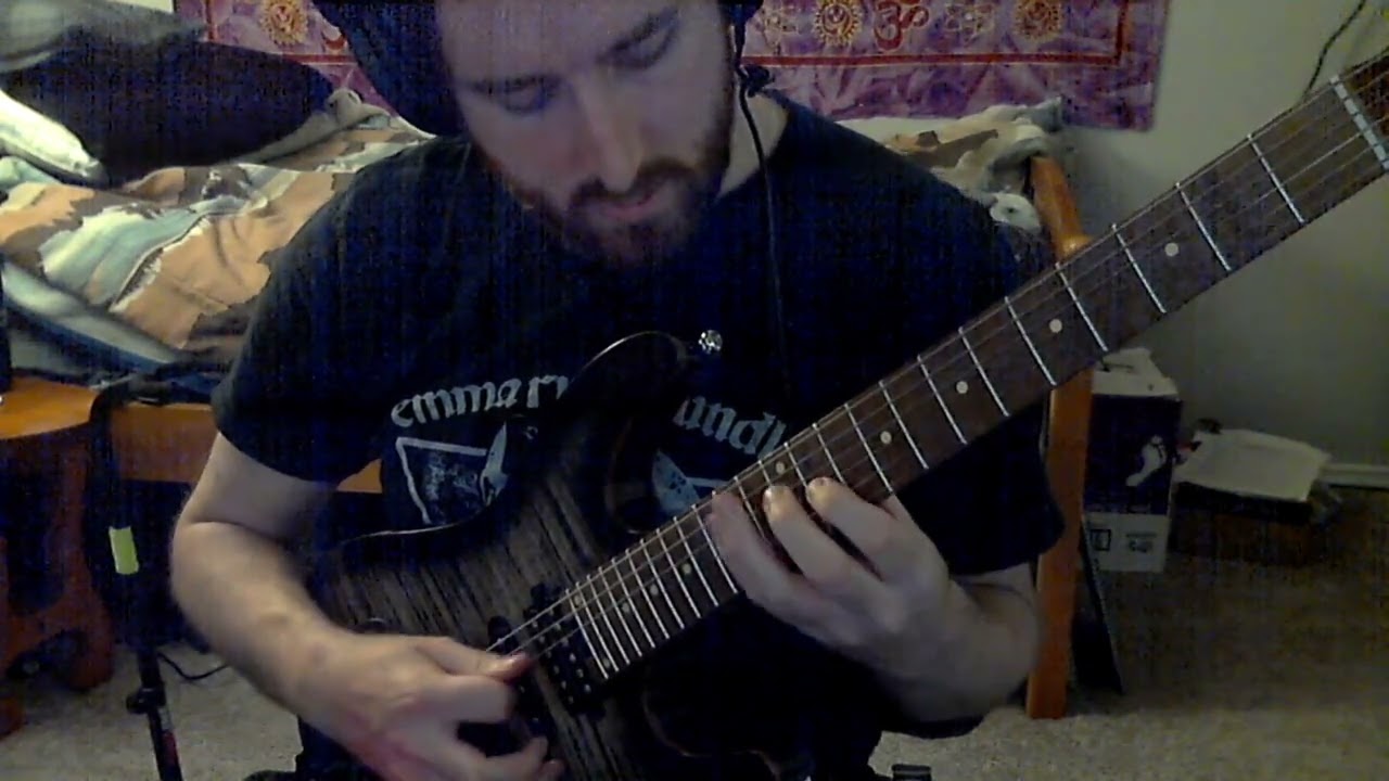 Dungeon synth but it's on guitar