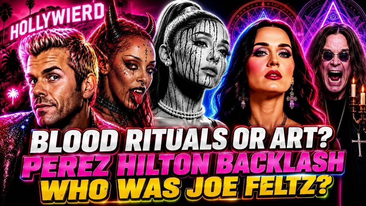 РИТУАЛЫ ИЛИ ИСКУССТВО? ARIANA GRANDE, DOJA CAT, KATY PERRY, OZZY &mdash; PEREZ HILTON &mdash; КТО ТАКОЙ JOE F...