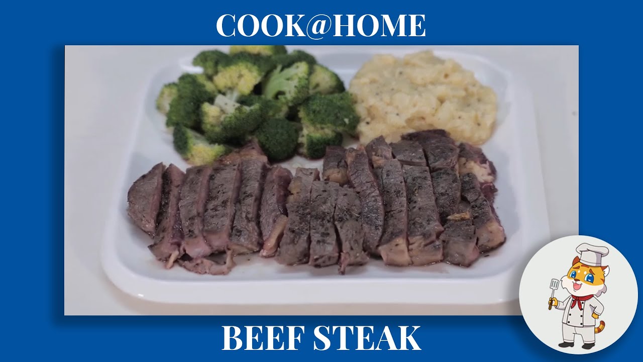 အရသာရှိရှိ လုပ်စားနိုင်မယ့် Beef Steak (အမဲသားကင်) နဲ့ အာလူးထောင်း
