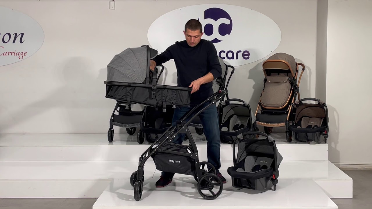 BABY CARE SAFARI TRAVEL SİSTEM BEBEK ARABASI (BC-310) TANITIM