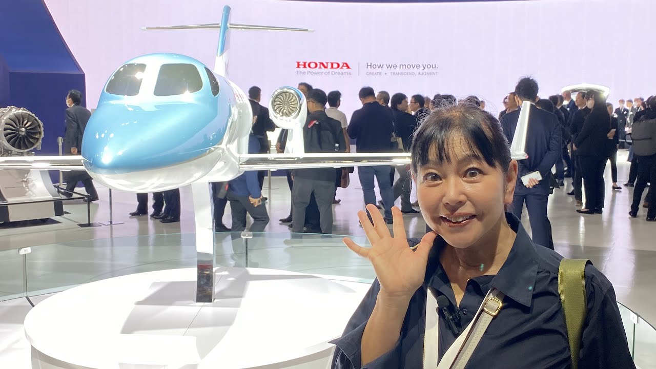 竹岡圭の撮りたてレポート！ジャパンモビリティショー2023ホンダブースにやって来ました！