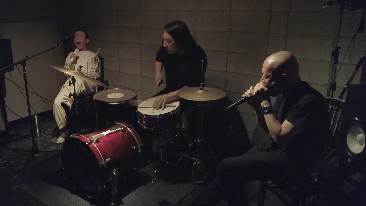 Akaihirume (voice) + Ryosuke Kiyasu (drums) + Yasumune morishige (voice) / July 17, 2023　Part 2