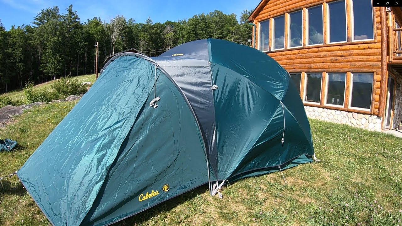 Cabelas Alaskan Guide 8 Person TENT UNBOXING & Set Up