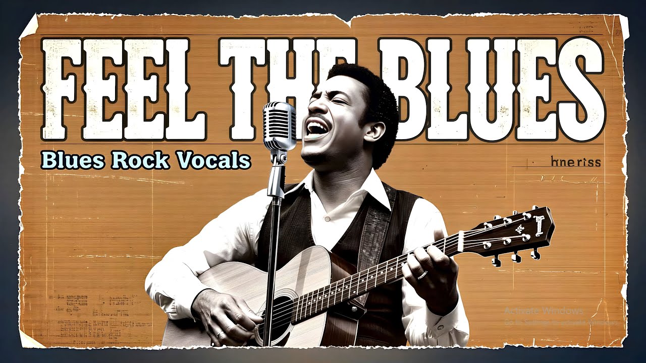 Smooth Jazz Blues Rock Vocals  Deep Bass & Soulful Male Voice