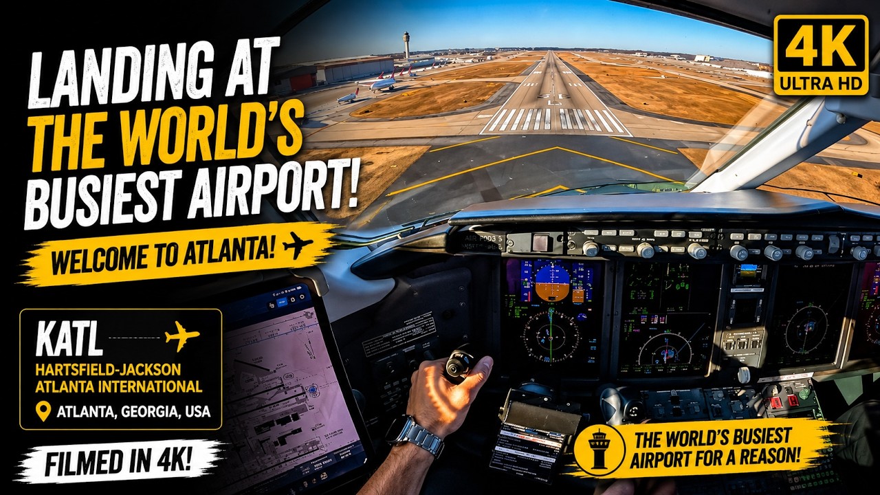 Landing at the World's Busiest Airport | Challenger 300