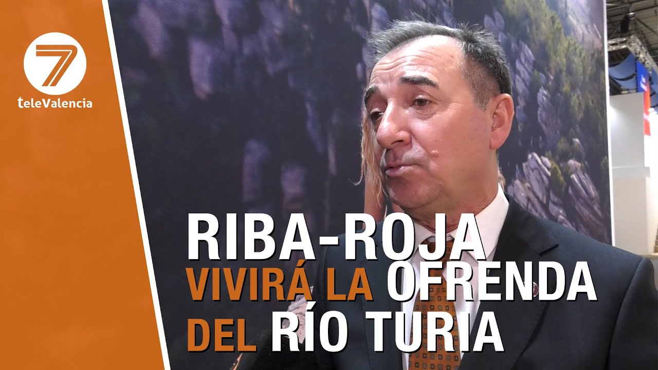 Riba-roja presenta en FITUR la séptima Ofrenda al río Túria con todos los municipios ribereños