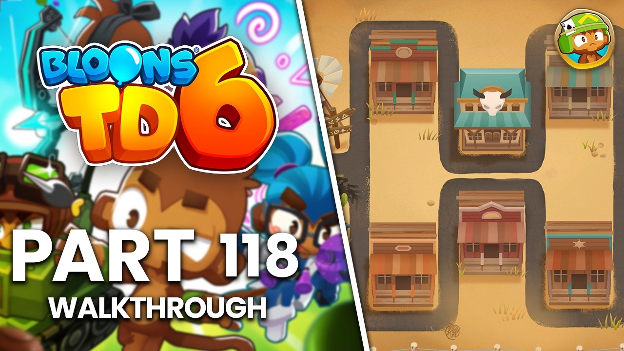 Bloons TD 6 - Part 118 | Middle Of The Road Medium Standard (No Commentary Walkthrough)