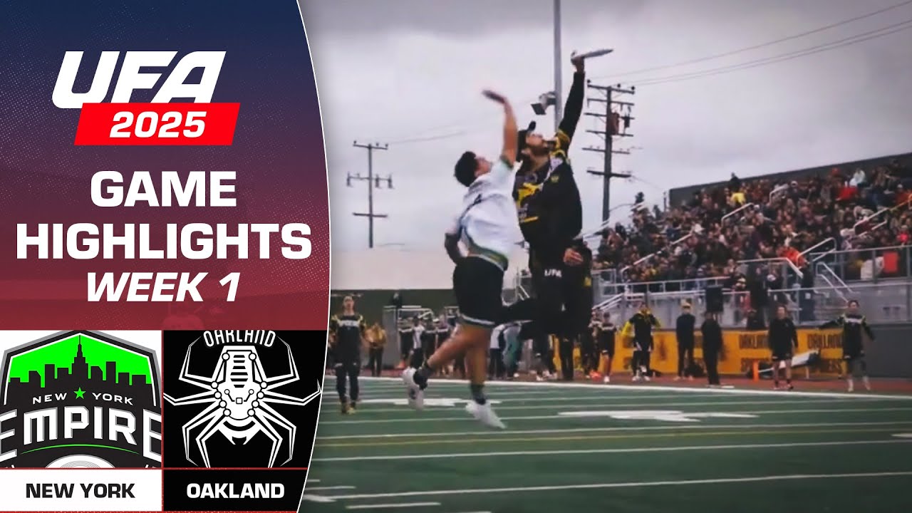 New York Empire at Oakland Spiders | FULL GAME HIGHLIGHTS | April 24, 2025