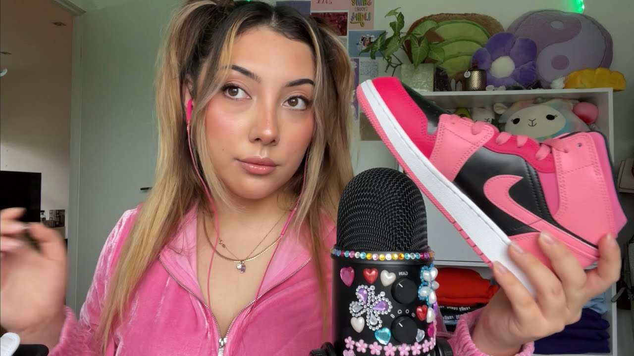 ASMR my shoe collection **updated** 💗 | Whispered