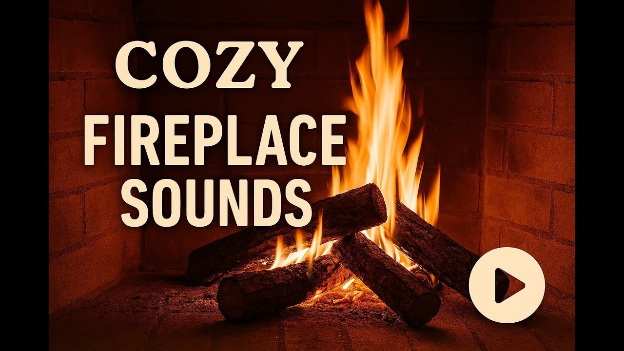 Cozy Fireplace Sounds for Deep Sleep & Relaxation 🔥🛌