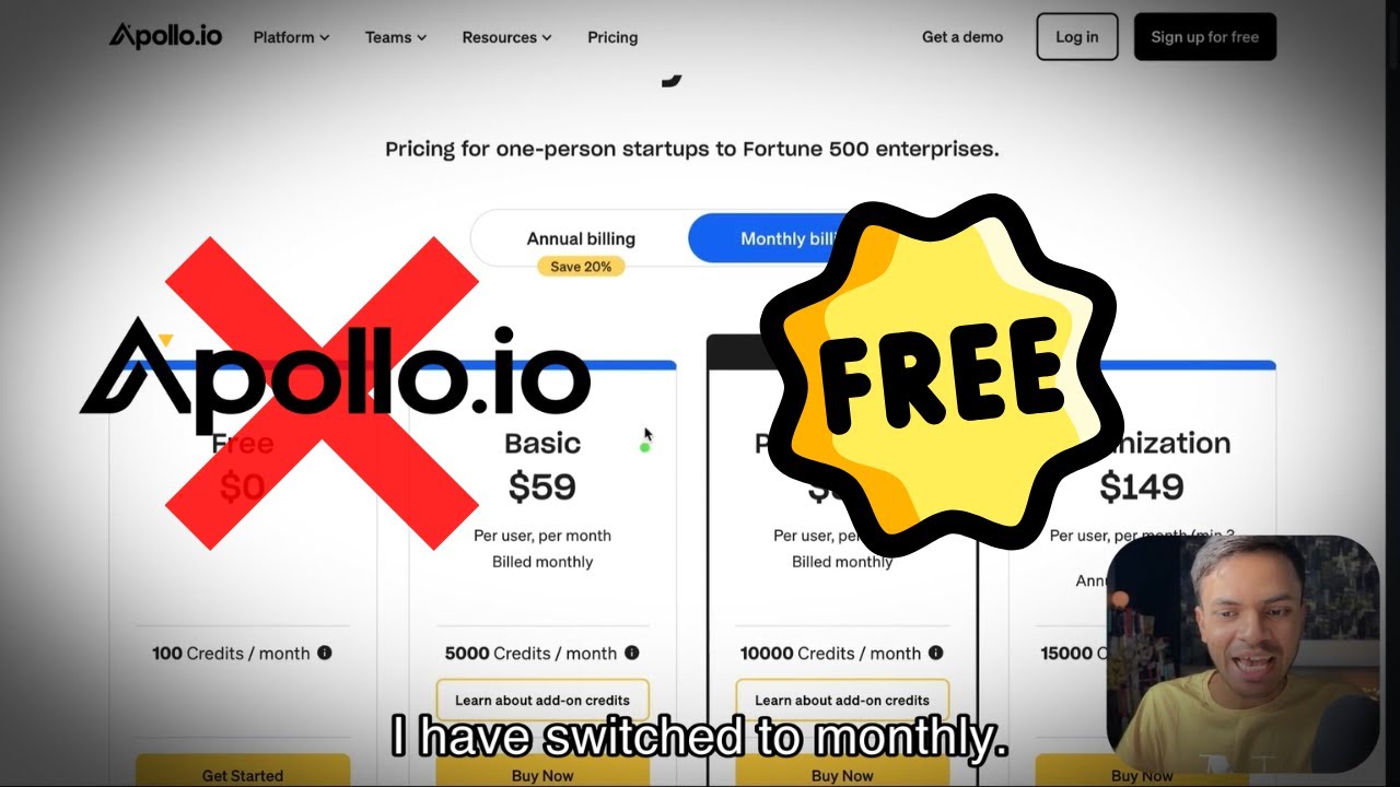 How to Scrape Apollo Emails for Free | LeadRock, Reoon and Saleshandy