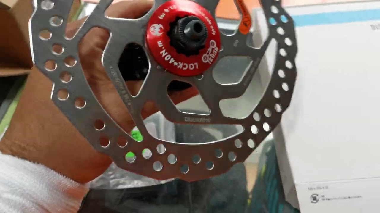 COMO CONVERTIR DE rotor CENTER Lock a 6 tornillos adaptador