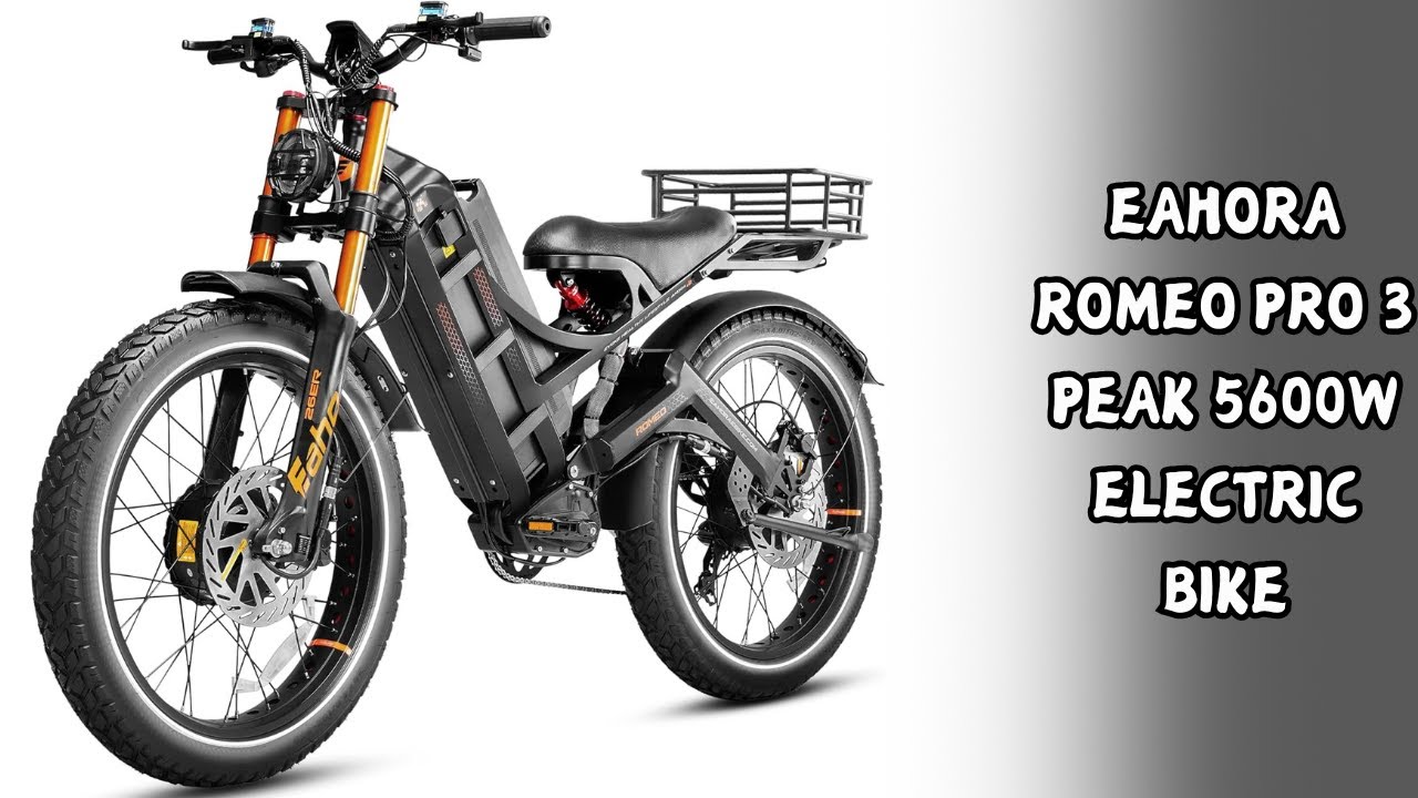 Dual Suspension Air Fork Comfort | eAhora Romeo Pro 3 Electric Bike | Key Features