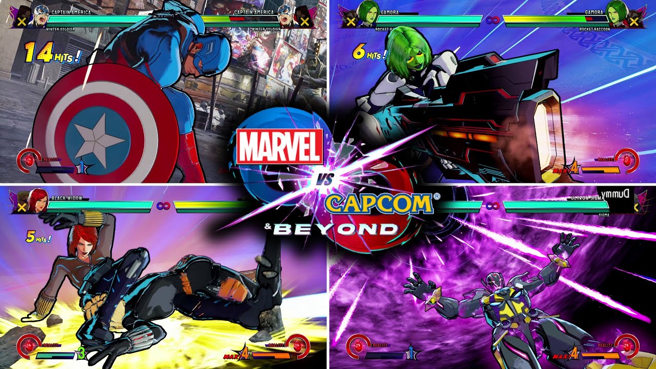 Marvel vs. Capcom Infinite & Beyond: All Hyper Combos (Marvel Side)