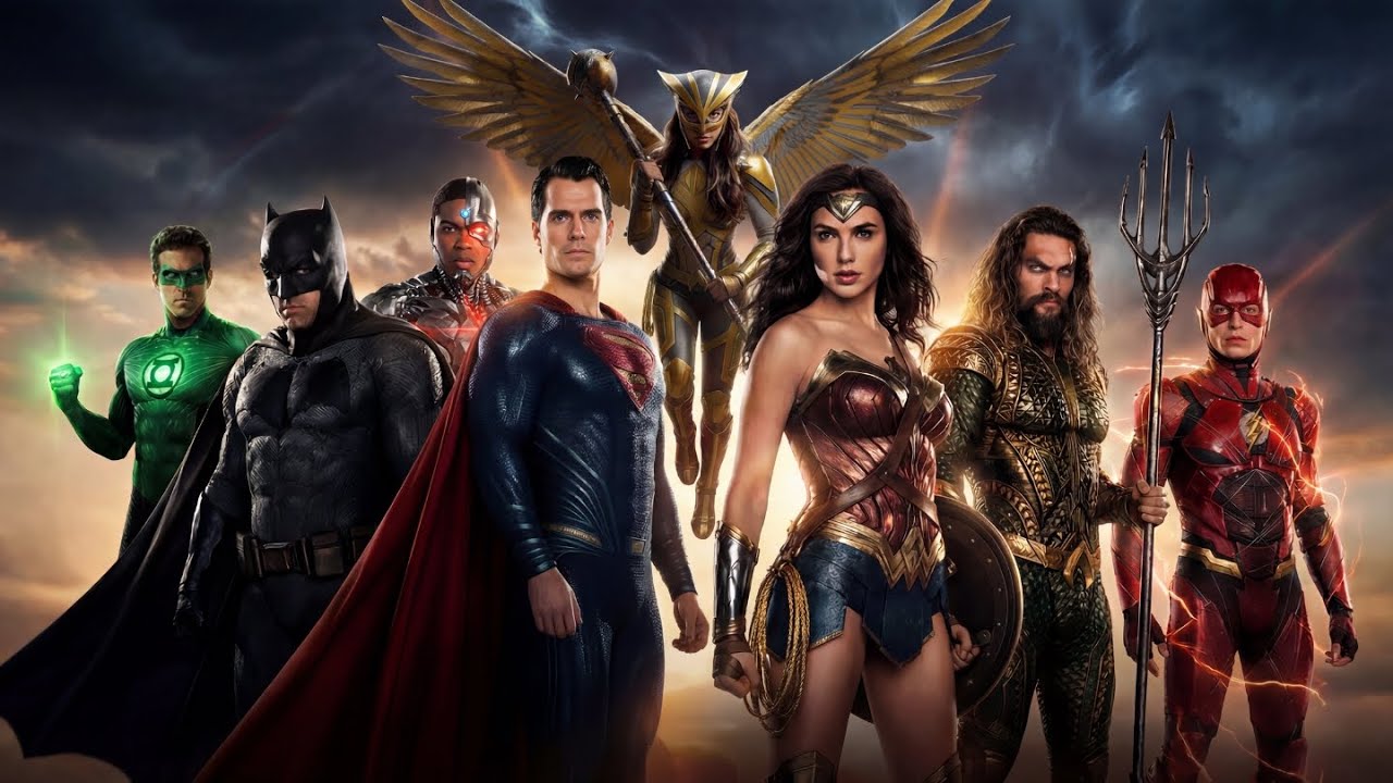 What if the Justice League was an 80s Metal Movie?