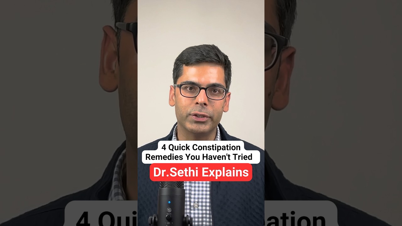 4 Best Natural Beverages for Constipation Relief 🍋 | Dr.Sethi #healthtips #health
