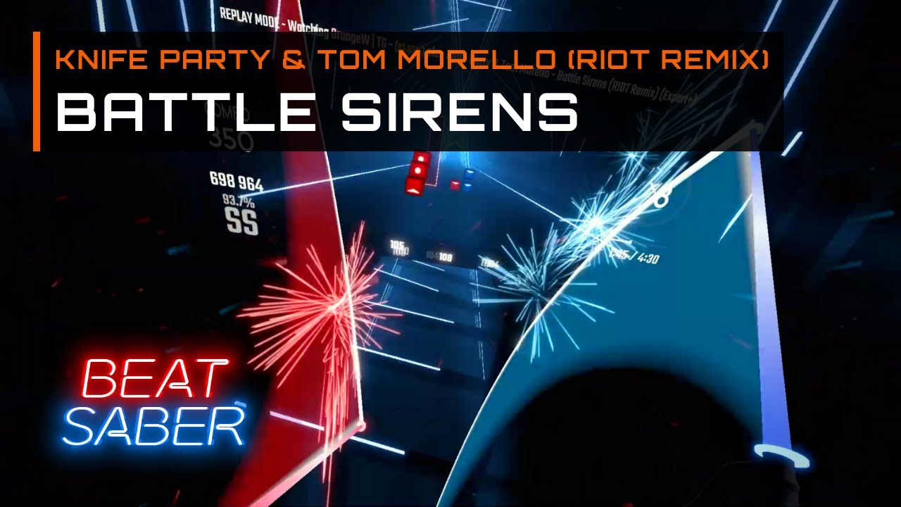 Knife Party - Battle Sirens | 93.6% Expert Plus | Beat Saber