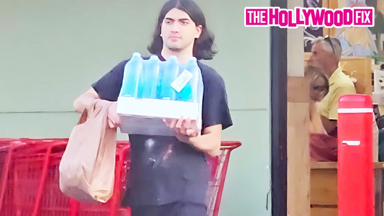 Michael Jackson's Son, Blanket Jackson Goes Grocery Shopping At Trader Joe's & Charges His Tesla