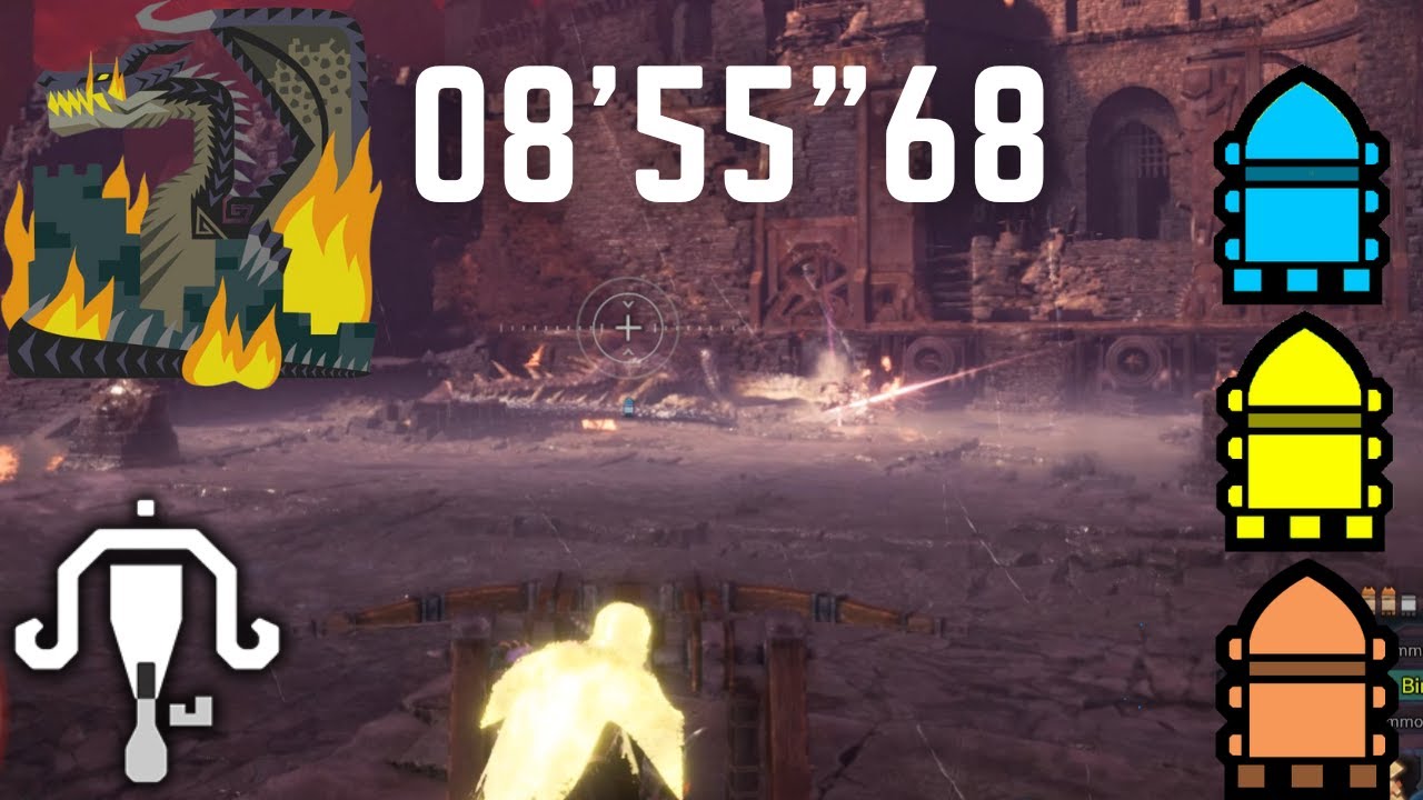 Support Sticky LBG Build Fatalis 08'55'68 Monster Hunter World Iceborne