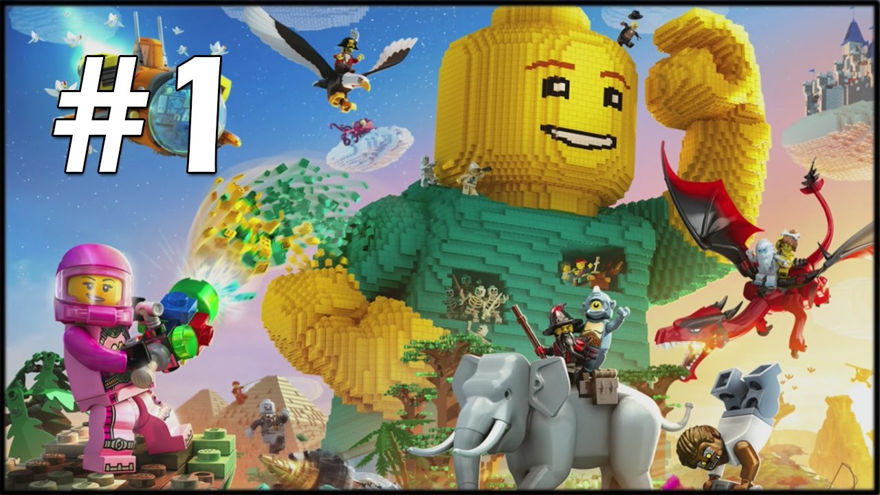 Zagrajmy w LEGO Worlds (PS4) odc.1 Piracki Plac Zabaw