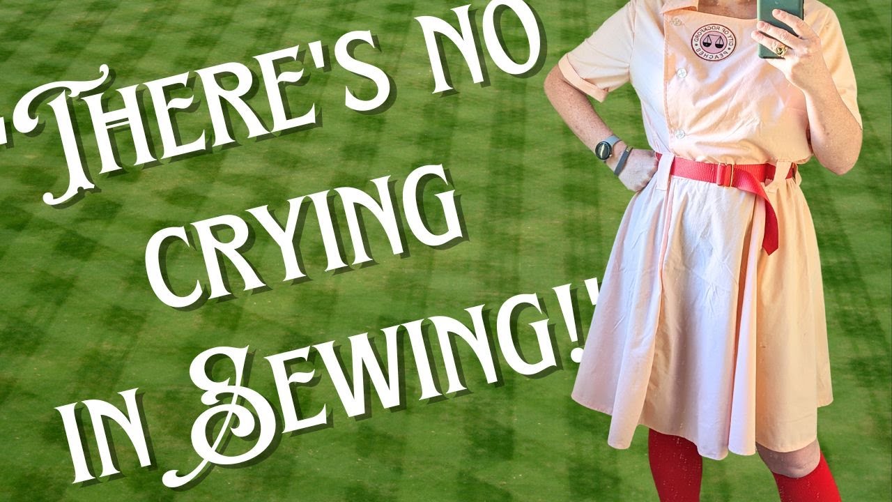 'A League of Their Own' Baseball Uniform || I finally made my own and now I need a team!!