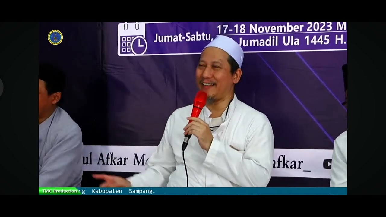 Sambutan penutupan Bahtsul Masail Kubro ke-IV PP.Tashwirulafkar oleh Kh.Muhibbul Aman ali