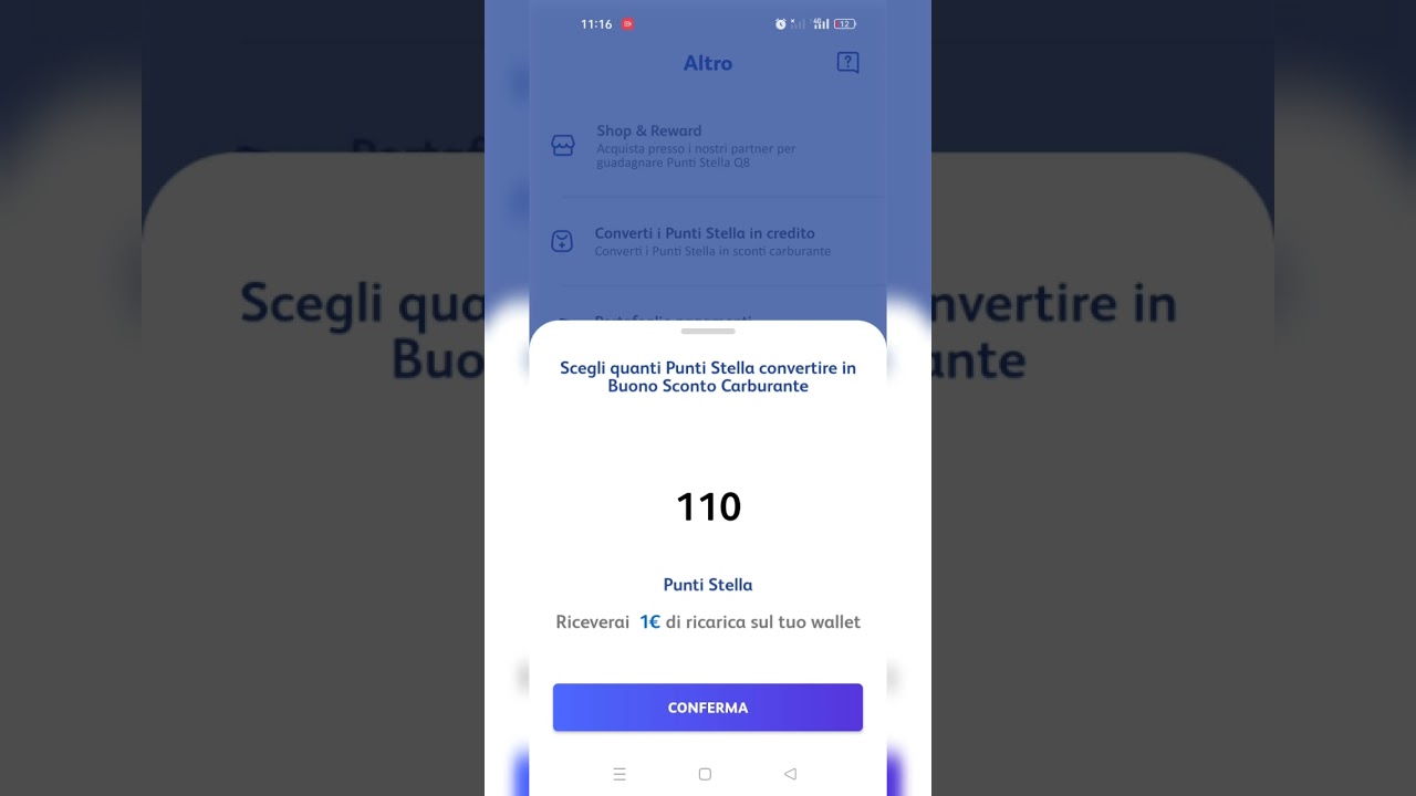 Fare rifornimento con l'app di Q8