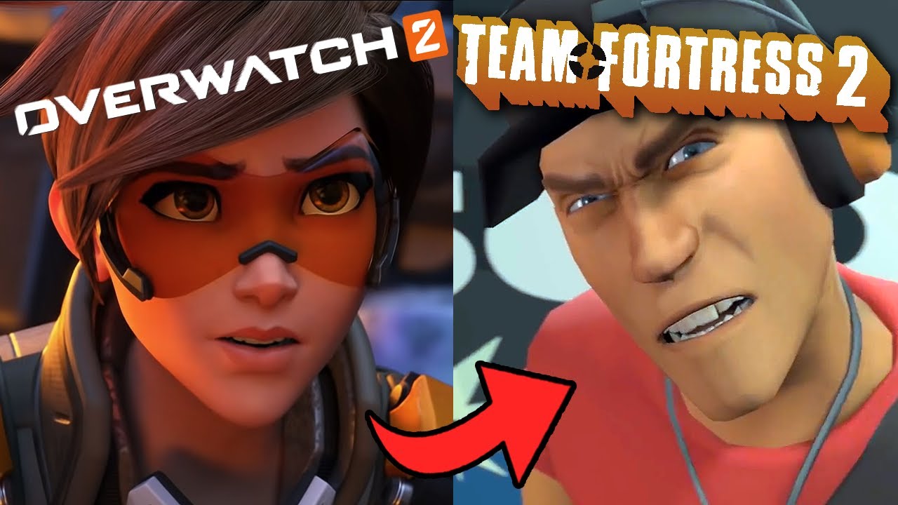 ДОКАЗАТЕЛЬСТВО!!! Overwatch скопировал TF2 #overwatch #ow2 #tf2