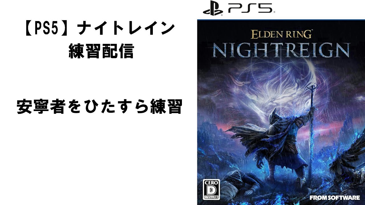 【PS5】安寧者をひたすら練習【ELDEN RING NIGHTREIGN】